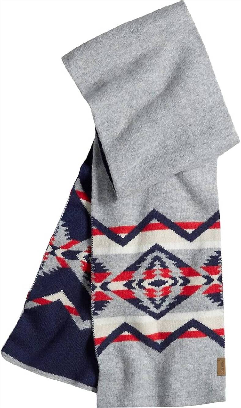 NEW PENDLETON men's tecopa hills scarf in grey